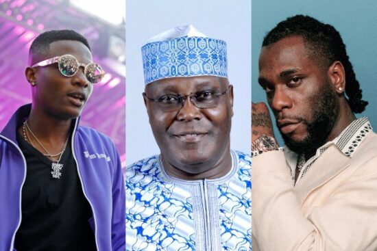 Atiku Abubakar congratulates Wizkid and Burna Boy on their Grammy Wins