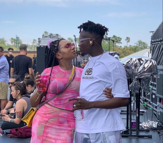 Check out how Mr Eazi celebrated girlfriend, Temi Otedola on her birthday