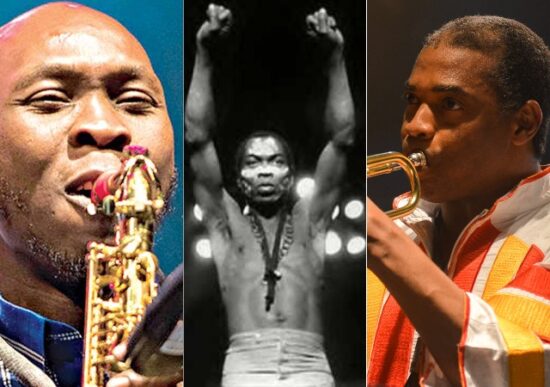 Fela, Femi, and Seun Anikulapo Kuti