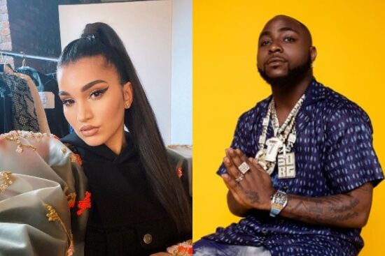 Watch as Davido teaches Enisa pidgin