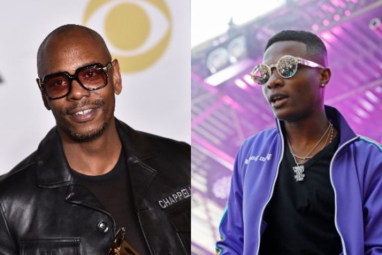 He is Humble- American Comedian, Dave Chappelle praises Wizkid