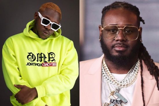 Ghanaian artiste, Medikal shares screenshot of T-Pain response to his DM