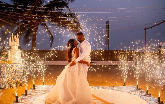 Simi & Adekunle Gold Wedding picture