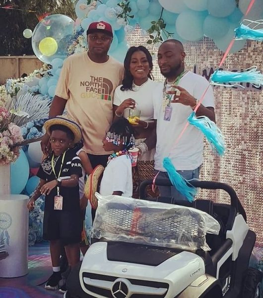 Davido Host a coachella themed birthdya party for first daughter, Imade