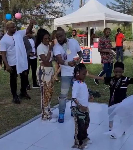 Davido Host a coachella themed birthdya party for first daughter, Imade