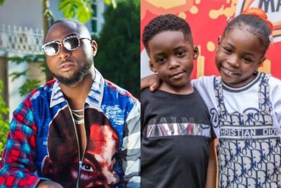 Davido endorses Tiwa Savage's son, Jamil as his Daughter, Imade’s future husband