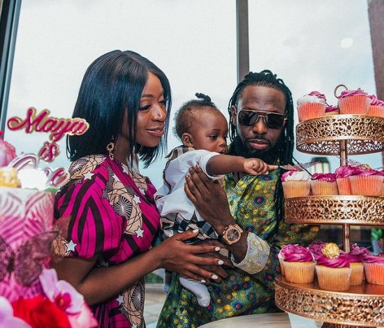 Timaya celebrates 4th child, Maya on her birthday in grand style