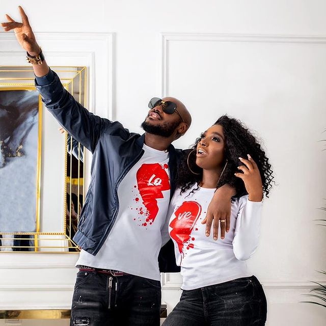 Fans react as Annie Idibia praises 2Baba. 