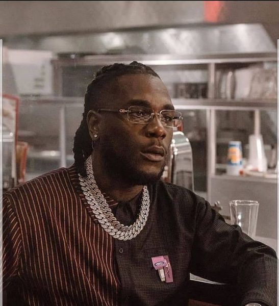 Burna Boy receives his Grammy Award