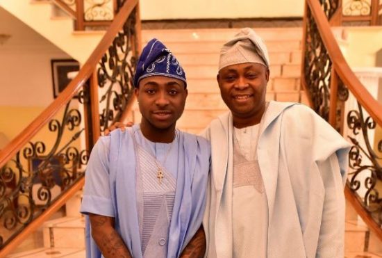 Davido Posts Epic Throwback Pics Of His Father And Aliko Dangote