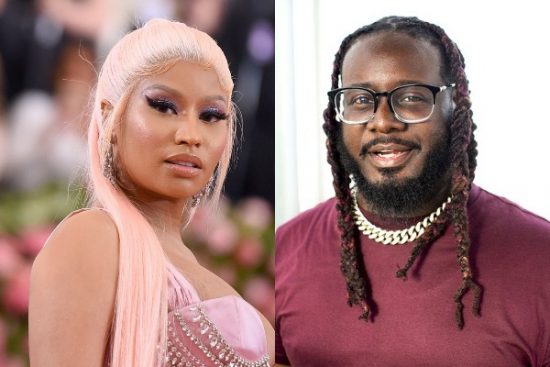 Nicki Minaj reacts as T-Pain reveals she turned down a collaboration with him in 2007