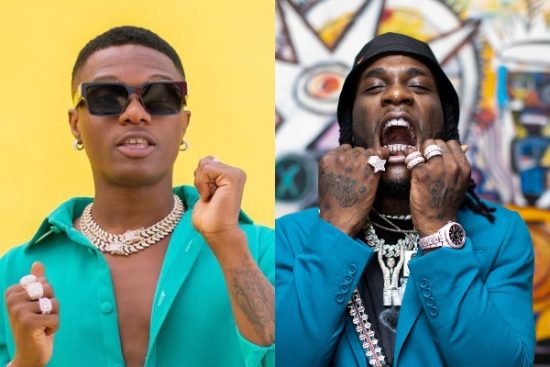 Wizkid and Burna Boy spotted Shooting A New Music Video in Lagos