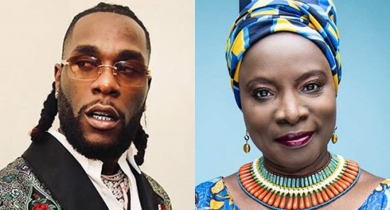 Angelique Kidjo defends Burna Boy amidst complains of his attitude