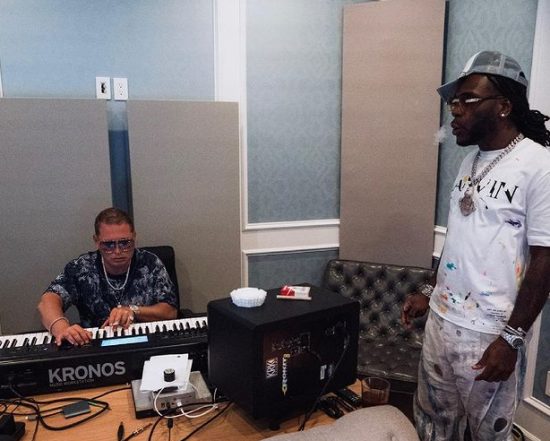 Burna Boy connects With Grammy Winning Producer Scott Storch