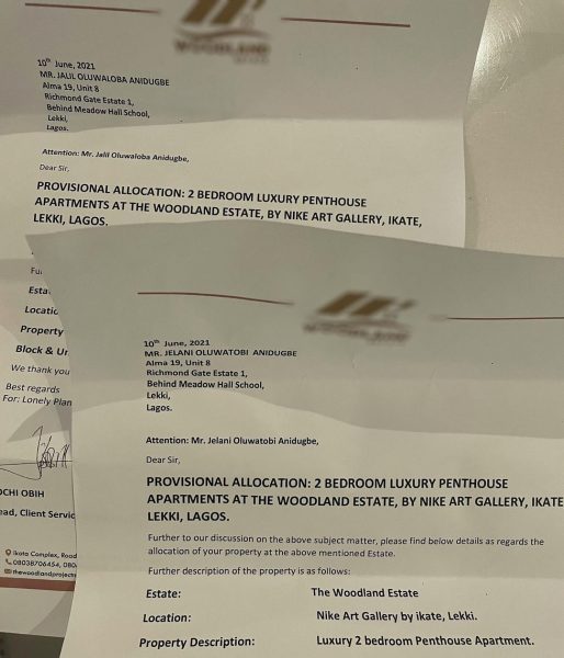 Kizz Daniel shares documents of the properties he purchased for his sons, Jelani and Jalil