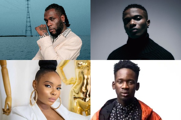 Nigerian artists with the most Spotify monthly listeners at the moment