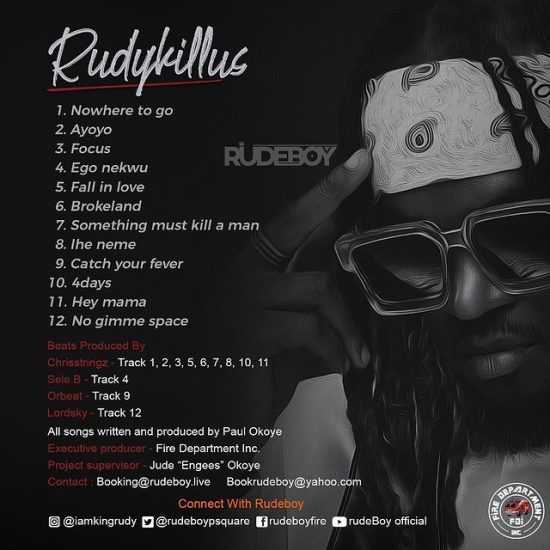 Rudeboy announces release date for album, unveils tracklist