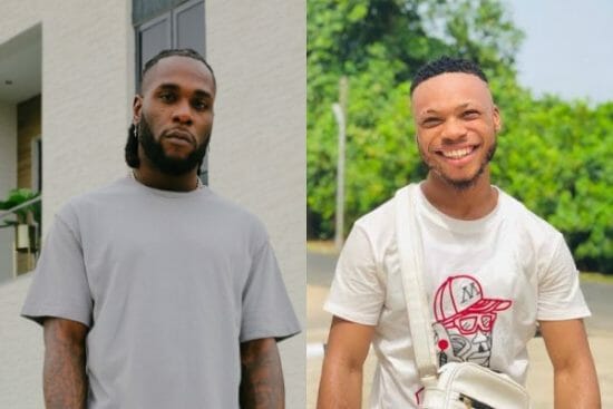 Burna Boy Gives One Million Naira to Poco Lee and a Photographer