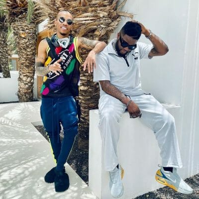 Hit alert? Skales, Tekno, and Kcee pose in new photo