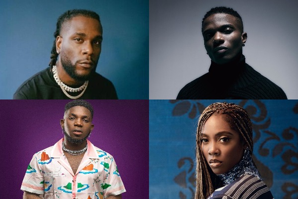 Nigerian music videos that are now trending on YouTube's music chart