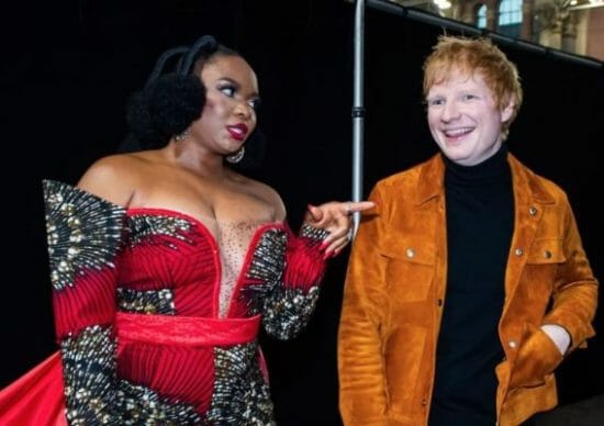 "I prefer Ghanaian Jollof"- Ed Sheeran tells Yemi Alade