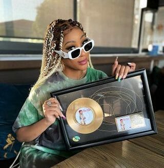 Nadia Nakai's song "Naaa Meean" certified Gold