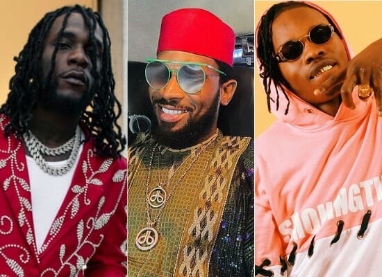 Top 10 Naija/Nigerian songs of the week, Naira Marley & Burna peak up!