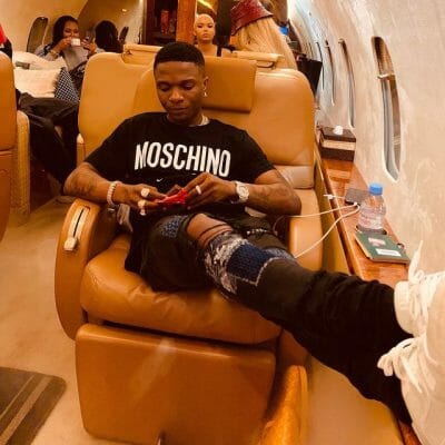 Top Nigerian artistes that use private jets on showbiz