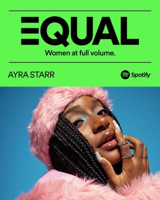 Spotify celebrates Ayra starr