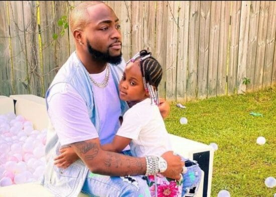 Davido Surprises 2nd Child Hailey as He Picks Her From School in the US