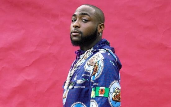 Davido reacts as a photo of his grandfather surfaces online