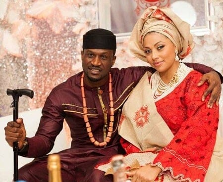 Mr P celebrate his wife on eighth wedding anniversary