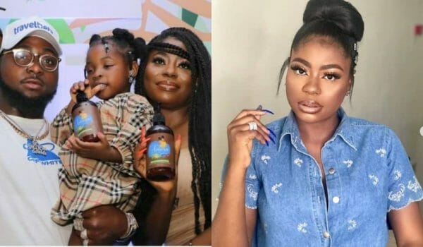 Watch as Davido's Daughter Imade prays for her sick mum