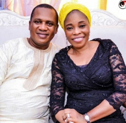 Singer Tope Alabi, and her husband mark 21st wedding anniversary