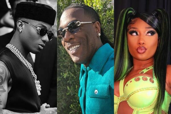 Wizkid, Burna Boy, and Megan Thee Stallion will feature at AfroNation in Portugal