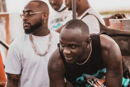 Davido gets Tattoo in honour of his late friend, Obama DMW