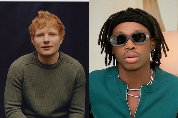 Reactions trail Fireboy DML and Ed Sheeran news Collaboration