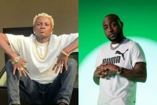 Portable shows off the dollars Davido gifted him