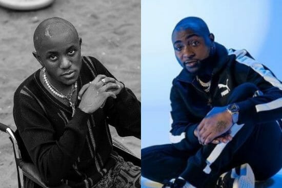 Victony performs on his feet for the first time at Davido's concert