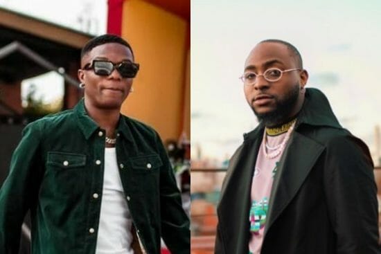 Wizkid and Davido spotted hanging out in the same club