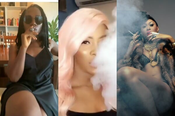 Nigerian female musicians that allegedly smokes