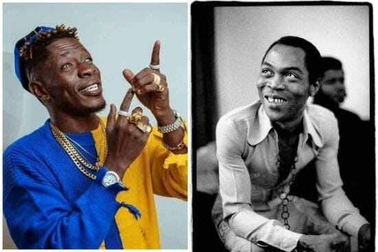 Shatta Wale Claims'Fela Kuti' Status