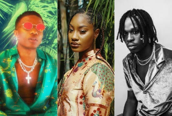 Wizkid, Fireboy, Tems, others top World digital song sales on Billboard