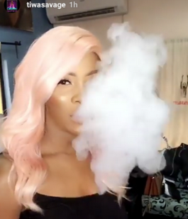 Nigerian female musicians that allegedly smokes