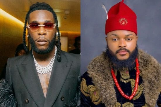 Fans react as Burna Boy allegedly snubs White Money at event