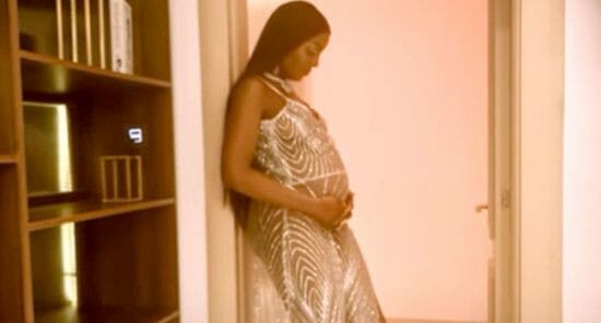 Seyi Shay shows off her Baby bump in new music video