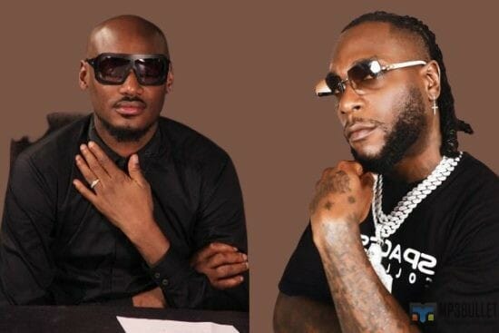 2baba reacts as fan points out that Burna Boy is headlining a show over him