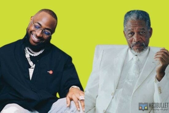 Davido hires Morgan Freeman for O2 Arena commercial