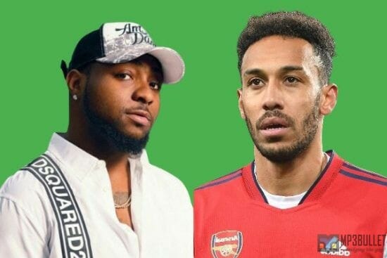 Davido calls Aubameyang After Villarreal beat Barcelona Last Night