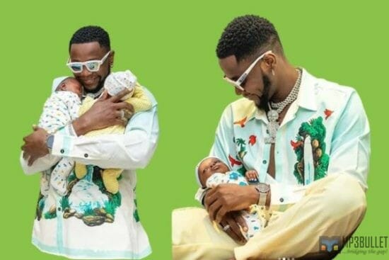 Kizz Daniel Finally unveils the Faces of His Sons